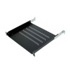 TRITON lentyna su perforacija 19", 1U/450mm, keliamoji galia 80kg, juoda