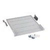 Triton 19" 1U perforuota lentyna, D650mm, maks. 40kg, šviesiai pilka