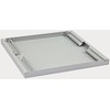 Triton 19" 1U perforuota lentyna, D750mm, maks. 80kg, šviesiai pilka