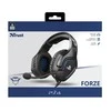 Žaidimų ausinės Trust GXT 488 Forze PS4 Gaming Headset PlayStation official licensed product, Juodos, 23530