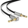 UGREEN kištukas 3.5mm AUX kampinis kabelis 1m