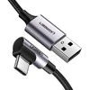 Kampinis USB-C kabelis UGREEN 3A Quick Charge 3.0 1m