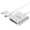 UNITEK Y-9313D Unitek USB3.0 į Multi-In-One Aliuminio kortelių skaitytuvą (su USB Type-C adapteriu)
