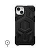 UAG Urban Armor Gear dėklas MONARCH, suderinamas su „MagSafe“, skirtas IPHONE 14 Plus, anglies pluošto