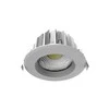 Bikuvalt 10W LED įleidžiamas šviestuvas, apvalus, 3000K