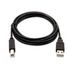 Kabelis USB V7 USB-A - micro-B 2 m Juodas (V7USB2AB-02M-1E)
