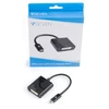 USB adapteris V7 USB- C - DVI Juodas (V7 UCDVI- BLK- 1E)