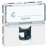 Legrand MESAIC Telefono lizdas vienas RJ11 balta (078731)