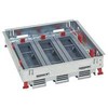 Grindinė dėžė 24mod. Legrand 088022 (281.3x281.3x77.7mm, pilka)