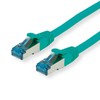 Value Patch-cord S/FTP Cat.6A žalia 1m
