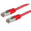 Value VERTĖ PatchCord S/FTP (PiMF) Cat.6 patch kabelis 0,5 m raudonas
