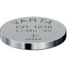 Varta CR1216 ličio baterija iš šono