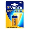 Baterija Varta Longlife 9V alkaline, 1 vnt