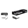 Varta-V384, Vienkartinė baterija, SR41, Sidabro oksidas (S), 1,55 V, 1 vnt., 37 mAh