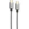 Kabelis USB Verbatim USB-C - USB-C 2 m Pilka (65054)