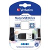 USB atmintis Verbatim 32GB, su OTG adapteriu, juoda / V49822