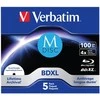Verbatim 43834 neįrašytas „Blu-Ray“ diskas BDXL 100 GB 5 vnt