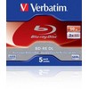 VERBATIM 5x BD-RE Dual Layer 50GB 2x Jewel Case baltas mėlynas paviršius