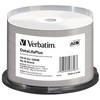 1x50 Verbatim CD-R 80 / 700MB 52x baltas platus terminis spausdinimas