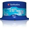 Verbatim CD-R AZO Crystal 0,7 GB, 52 x 50 Pakuotės velenas