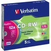 Verbatim CD-RW Color 12x 700 MB 5 vnt