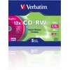 Verbatim CD-RW Color 12x 700 MB 5 vnt