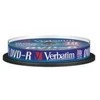 Verbatim DVD-R 4.7GB 16X 10pack AZO Matinis Sidabrinis cake box - 43523