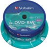 Verbatim (43639) DVD-RW rietuvė 4.7GB 25vnt.