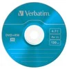 1x5 Verbatim DVD+RW 4,7GB 4x Speed Color Surface Slimcase