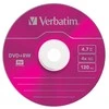 1x5 Verbatim DVD+RW 4,7GB 4x Speed Color Surface Slimcase