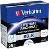 VERBATIM M-Disc BD-R vieno sluoksnio 25 GB rašalinis spausdinimas 5xJC