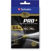 Atminties kortelė Tab Verbatim Pro + Micro SDXC 64 GB klasė 10 UHL- / U1 (44034)