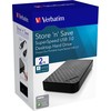 Verbatim STORE N SAVE 3.5 colių, 2 TB, USB 3.0 išorinis kietasis diskas (8,89 cm)