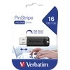 Verbatim Pendrive 16GB USB-A 3.2 PinStripe juodos spalvos 49316