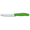 Peilis pomidorams Victorinox 6.7836.L114, dantytas, 11cm, žalias