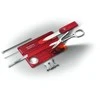 Victorinox Įrankių kortelė SwissCard Lite in red transparent