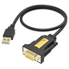 VISION Professional USB-A į nuoseklųjį RS-232 adapteris – 30 METŲ GARANTIJA – Veikia su „Mac“ ir PC – Montuojamas į standartinį COM prievadą – 480 Mbps – Įtampa iki 5 V – Palaiko visus duomenų signalus – USB-A 2.0
