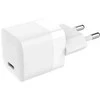 Vision Profesionalūs, montuojami USB-C greitieji įkrovikliai su ES kištuko adapteriu - gamykliškai MFI sertifikuoti - 30 W - 5 V / 3 A arba 9 V / 2,2 A arba 12 V / 1,67 A - USB-C lizdas - ES CEE 7/7 Schuko kištukas - sz