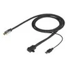 Kabelis VivoLink HDMI - HDMI 3m juoda (PROHDMIHDMFM3-LSZH)