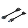 USB kabelis VivoLink USB-A - USB-A 5 m Juodas (PROUSB3AAF5C)