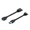 USB kabelis VivoLink USB-A - USB-A 5 m Juodas (PROUSB3AAF5C)