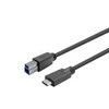 Vivolink USB-C male - B male Cable 5m Juodas .