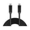 Kabelis USB VivoLink USB-C - USB-C 1.8 m Juodas (PROUSBCMM1.8)