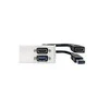 „VivoLink“ „Vivolink WI221295“ maitinimo lizdas HDMI + USB A Baltas