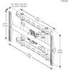 Laikiklis Vogels PFW6852 Ekranas Wall Mount turn &amp; tilt | Vogels