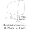 Laikiklis Vogels TMS 1020 Planšetė Car Pack | Tilt | 7-13 " | Maximum weight (capacity) 1kg | Juodas