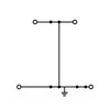 Wago CONNECTOR 2 STORE 2.5MM2 GELTONA/ŽALIA