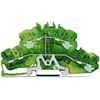 Wago Two-story TOPJOBS 2.5mm2 geltona žalia 24A LGY 8A 2002 -2407