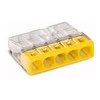 Jungtis 5x0.5-2.5mm geltona WAGO
