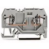 Wago 281-916 Dviejų laidų šynų jungtis 4 mm² pilka 281-916